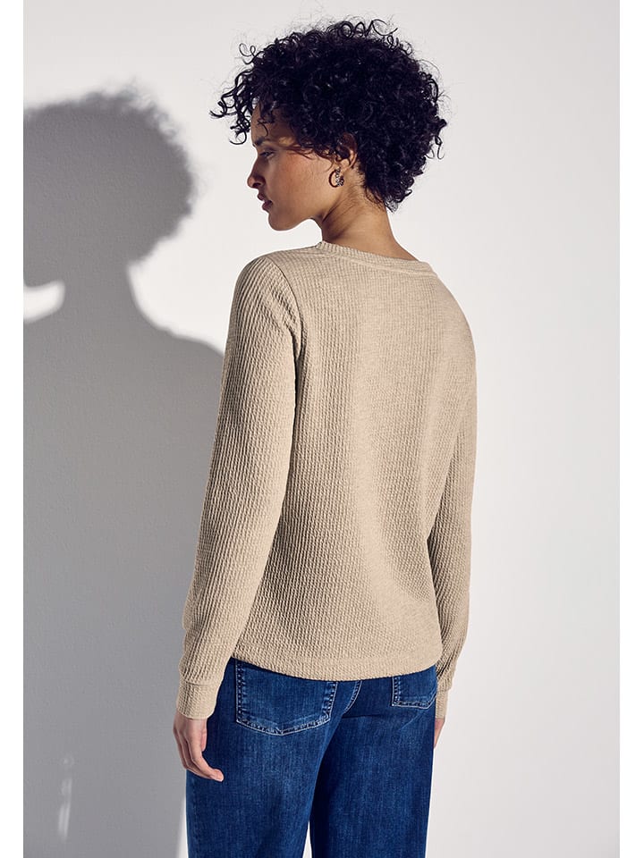 Street One Pullover in Beige günstig kaufen