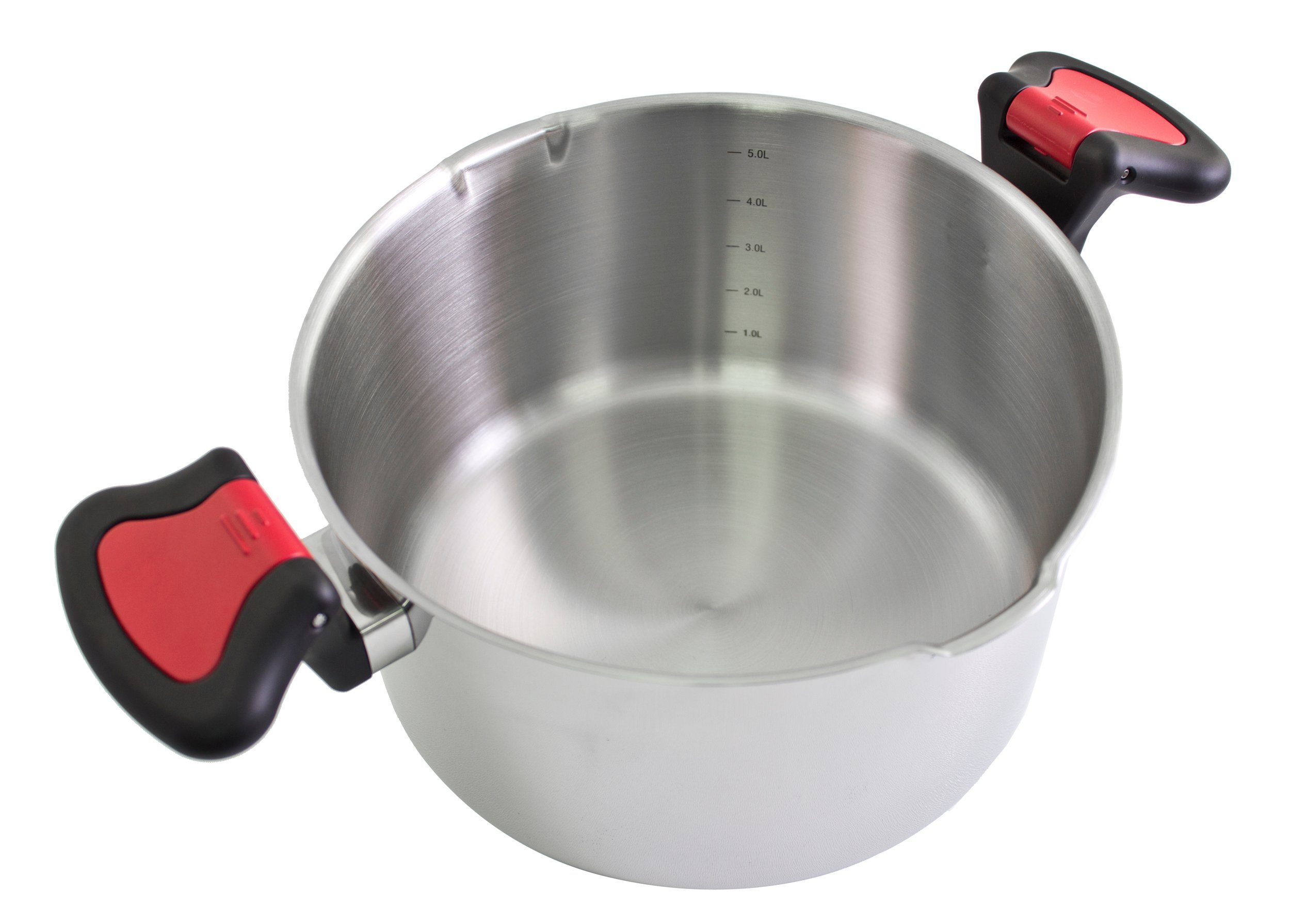 Kopf Topf-Set Kochtopfset Nelo 9-teilig, Edelstahl (9-tlg), mit Deckel, intelligenter Abgießhilfe & integrierter Siebfunktion