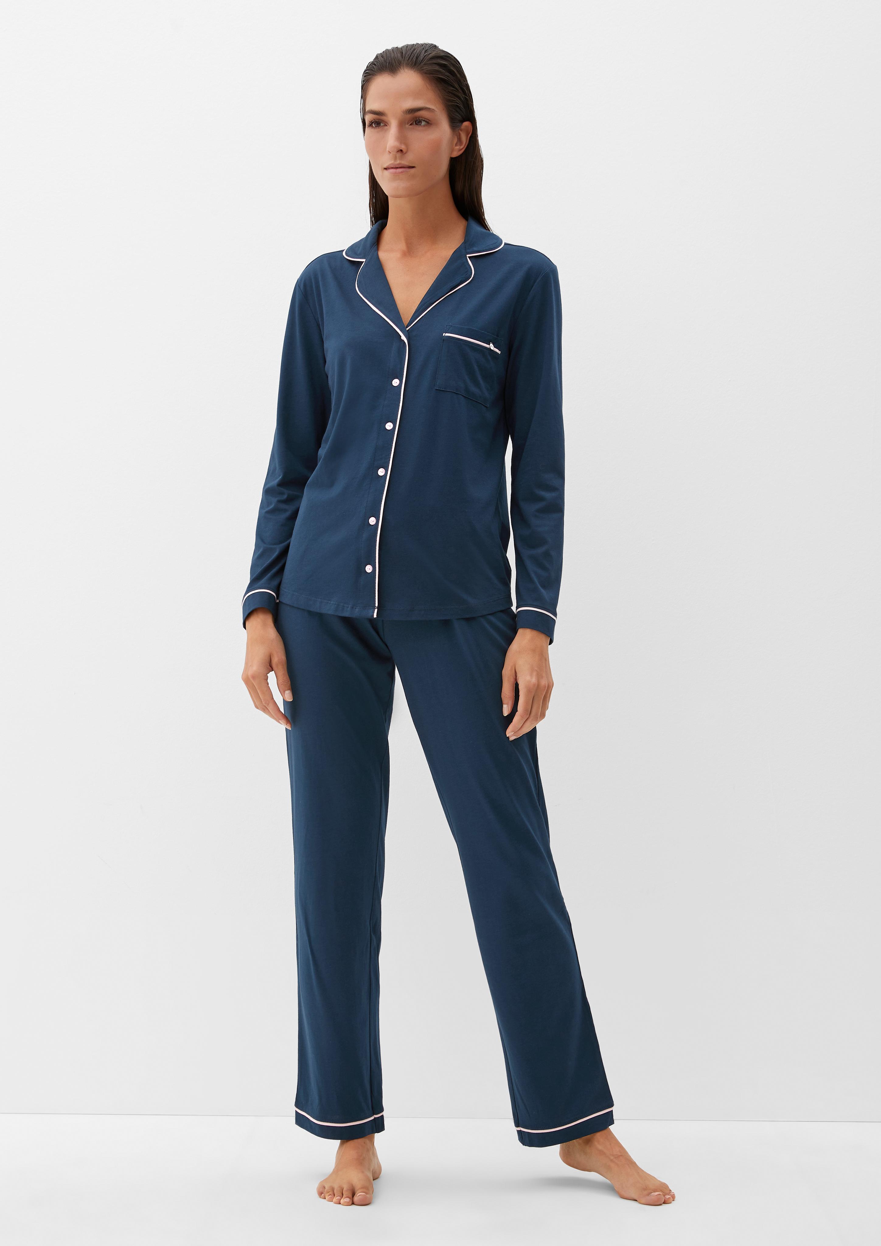 Pyjamaset aus Viskosemix  6005418-5920
