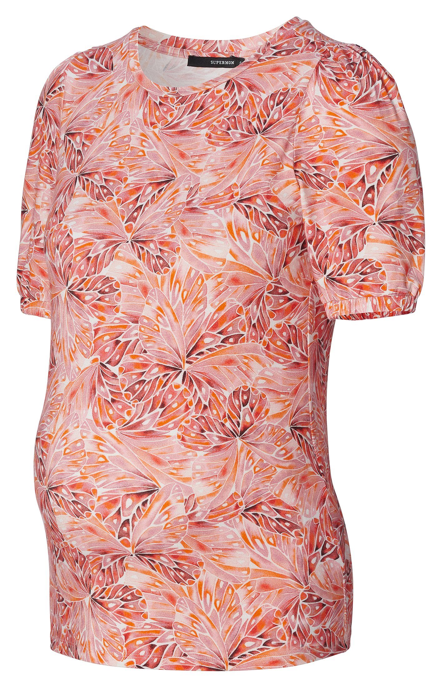 Supermom Umstandsshirt Supermom T-shirt Florala (1-tlg)