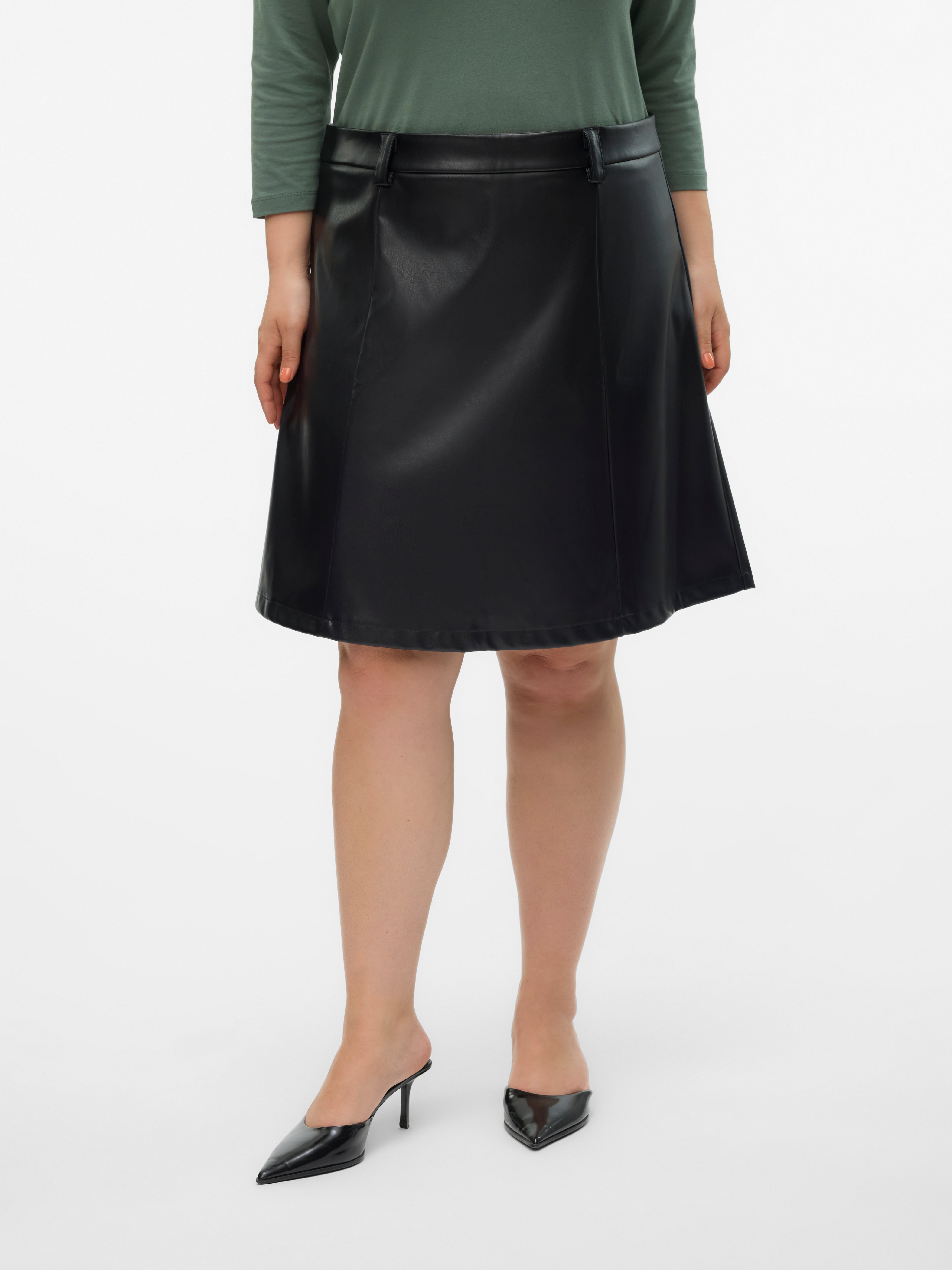 VMCSILLA Hohe Taille Kurzer Rock