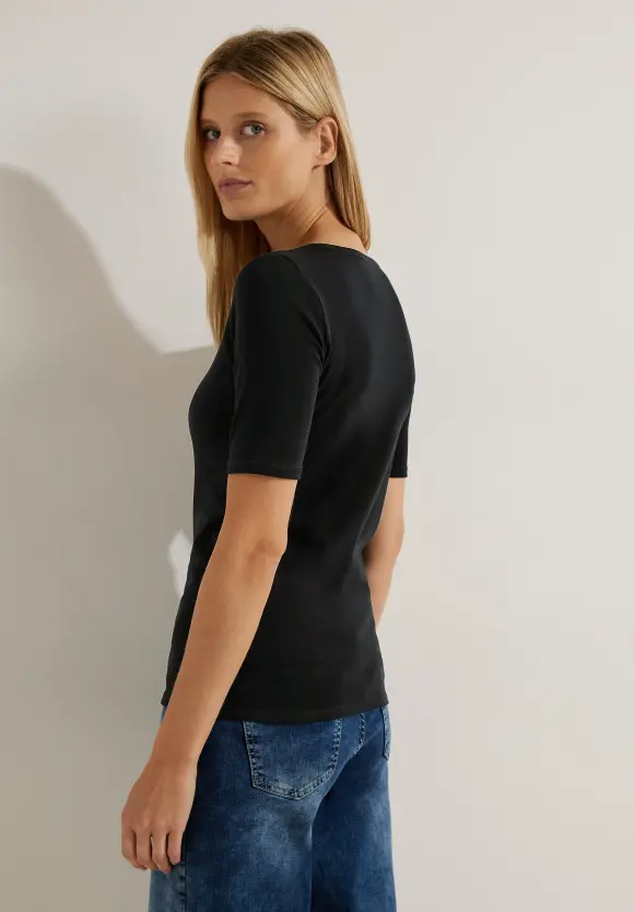 CECIL T-Shirt in Unifarbe