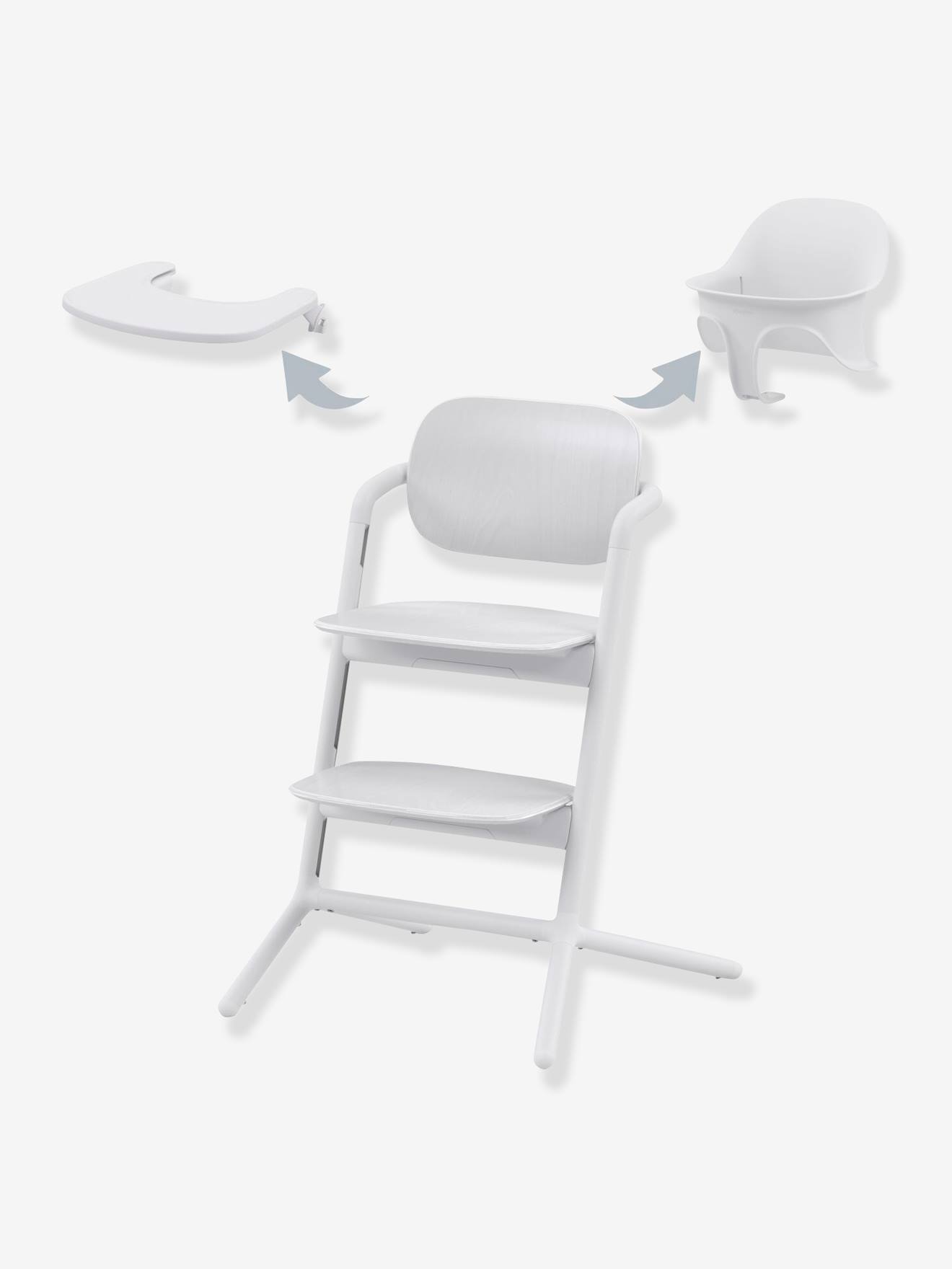 Set 3- en-1 chaise haute Cybex Lemo 2 all white