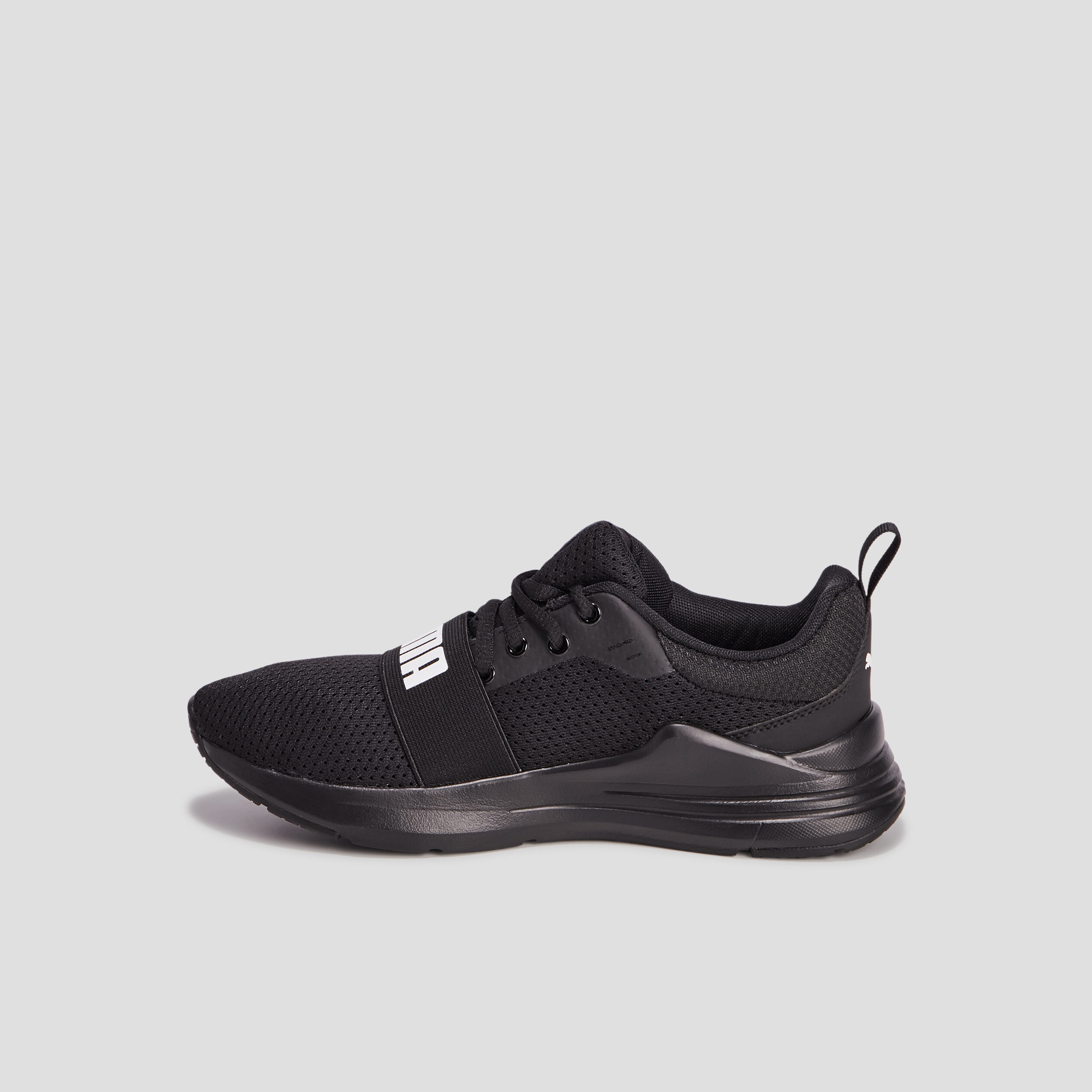 Runnings à lacets Puma Wired noir garçon | La Halle