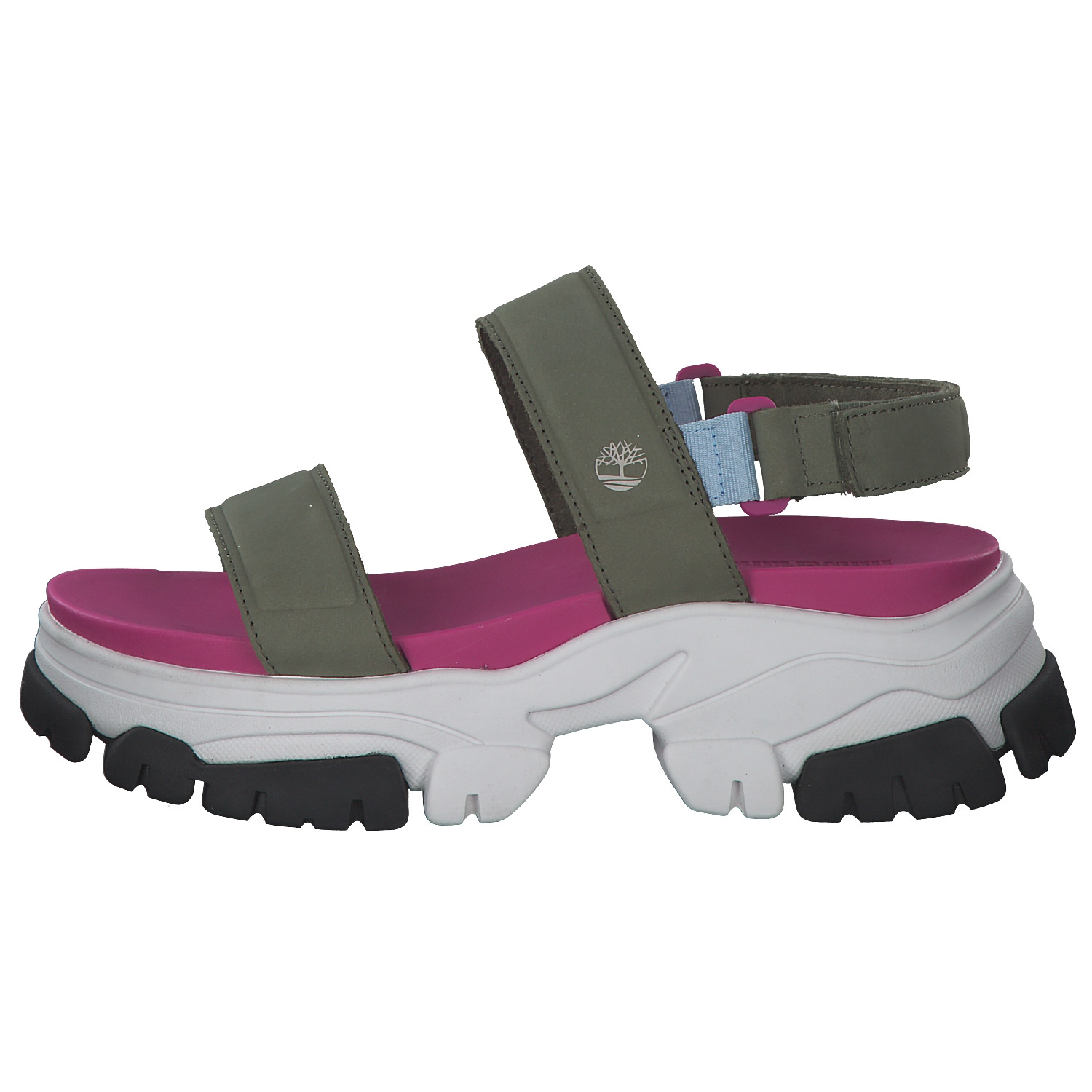 Timberland Adley Way Sandal 2, Keilsandaletten, Damen, dark green