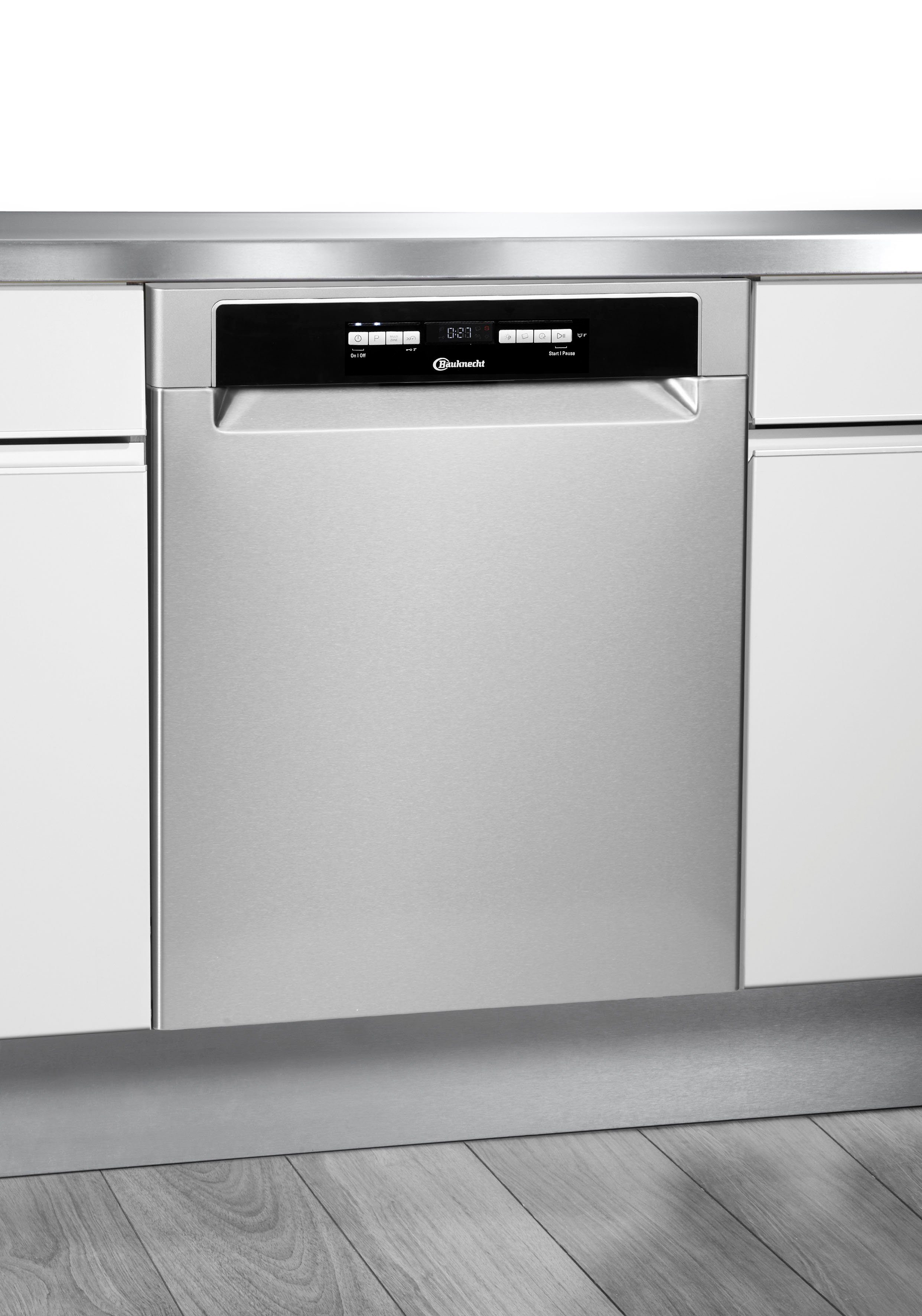 BAUKNECHT Unterbaugeschirrspüler, OBUC Ecosilent 7540, 14 Maßgedecke, 4 Jahre Herstellergarantie inkl.