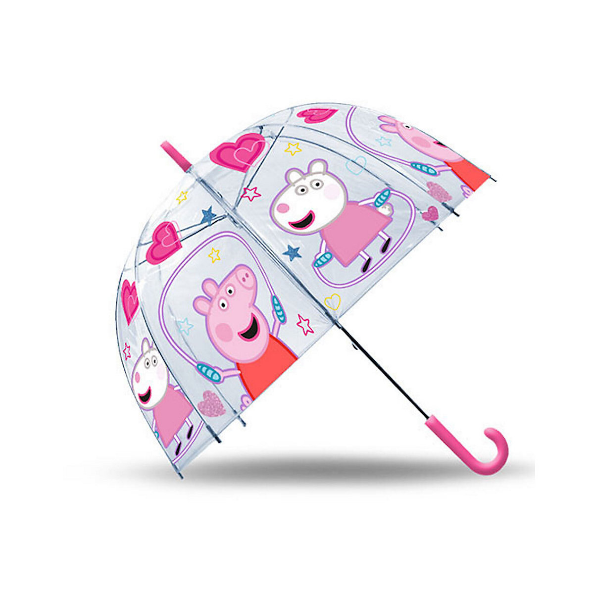 Peppa Wutz Regenschirm Peppa Suzy Durchmesser 70cm