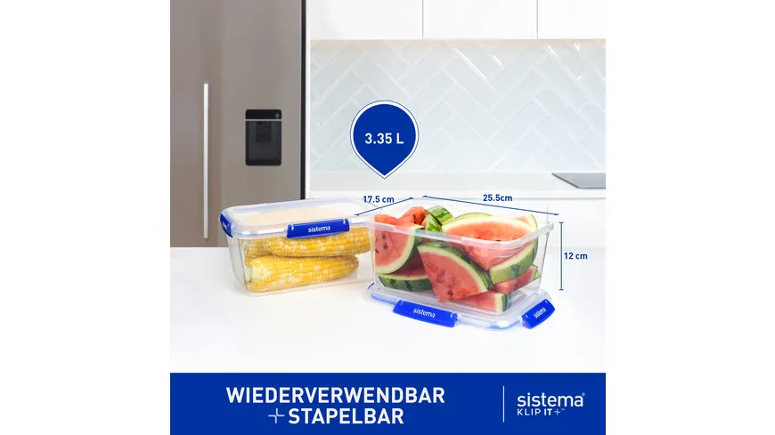 sistema Vorratsdose KLIP IT PLUS 3,35l