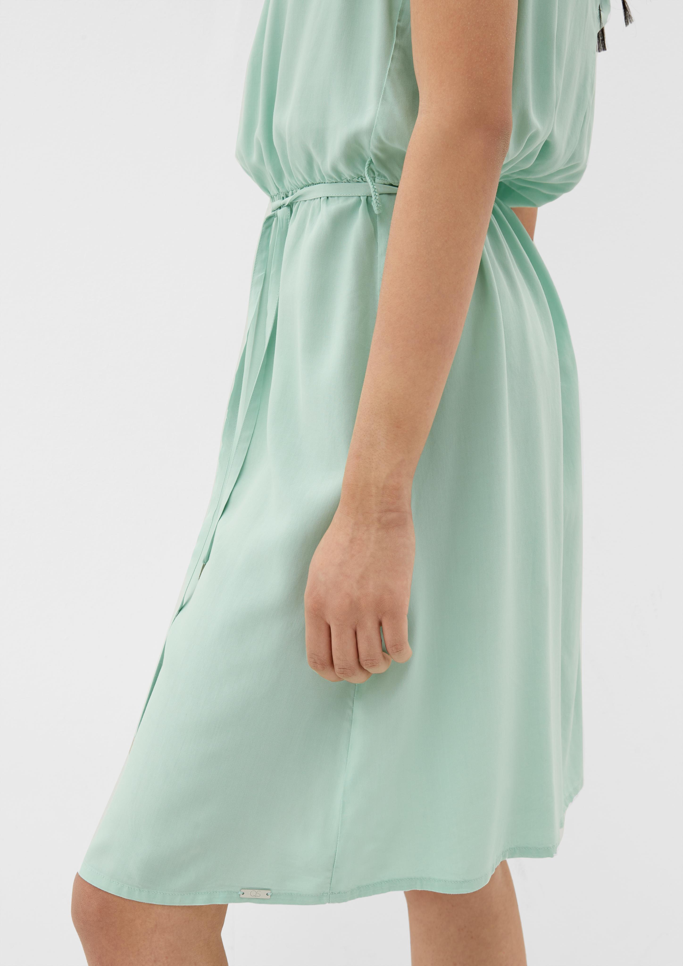 Viskosekleid mit Raffung  2132725-6092