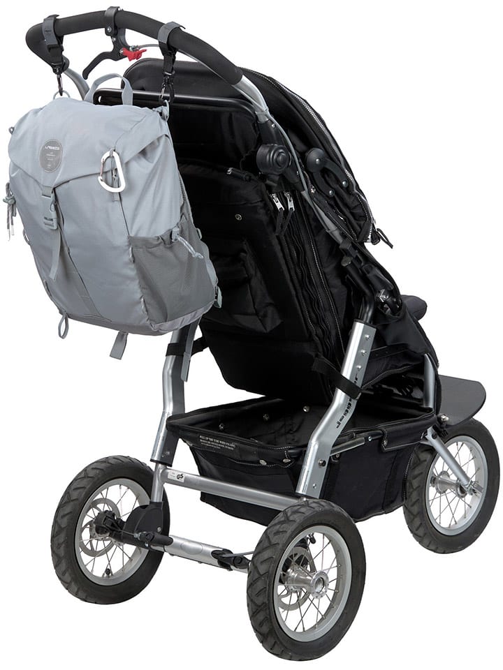 Lässig Wickelrucksack in Grau - (L)28 cm - (B)16 cm - (H)42 cm günstig kaufen onesize