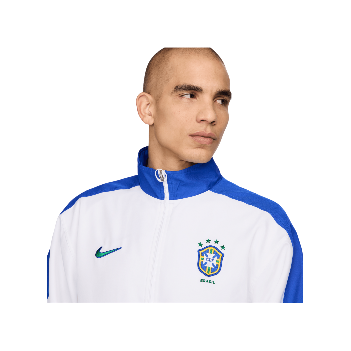 Nike Brasilien Re-Issue Trainingsjacke Weiss F100