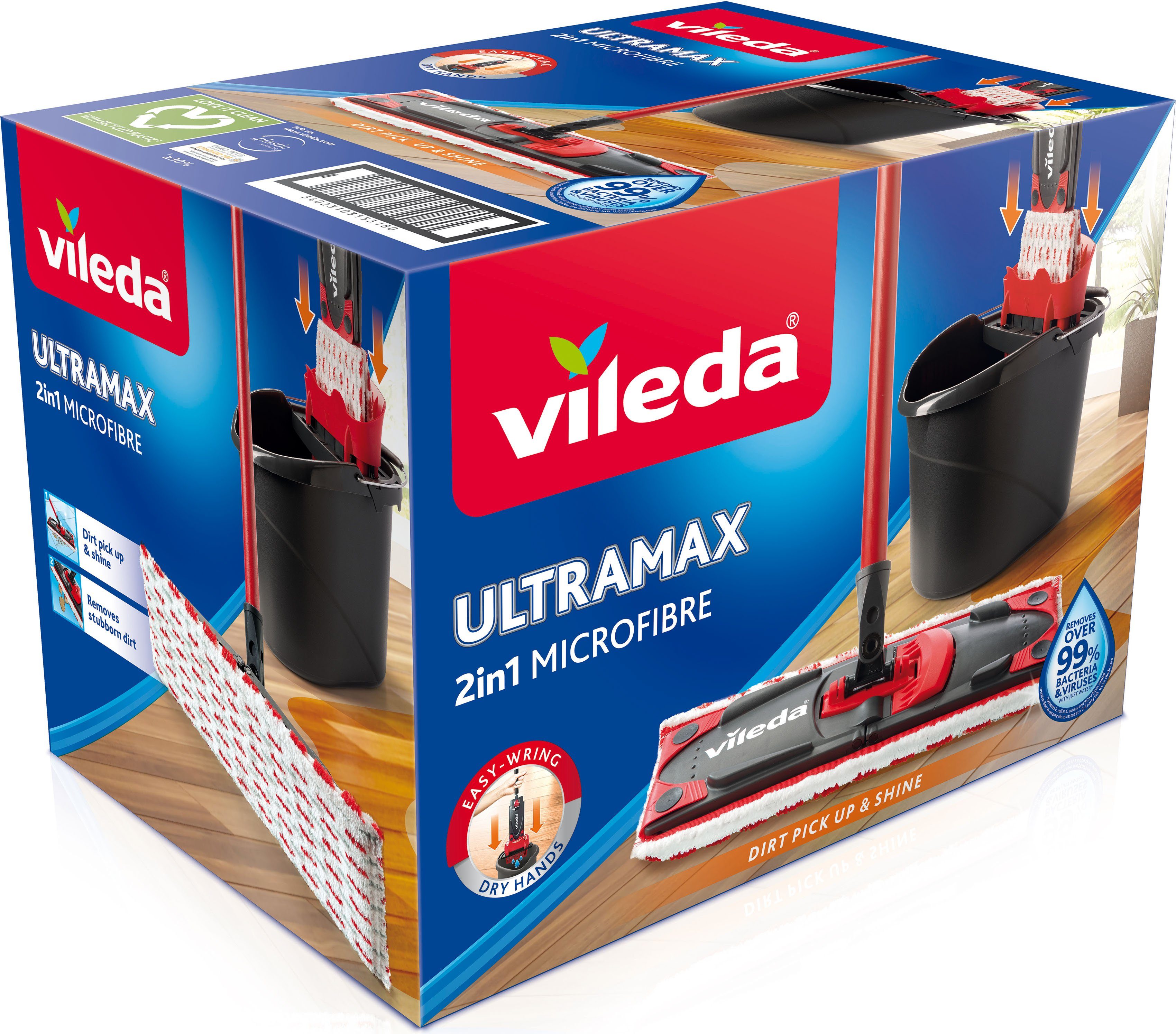 Vileda Bodenwischer-Set ULTRAMAX 2in1