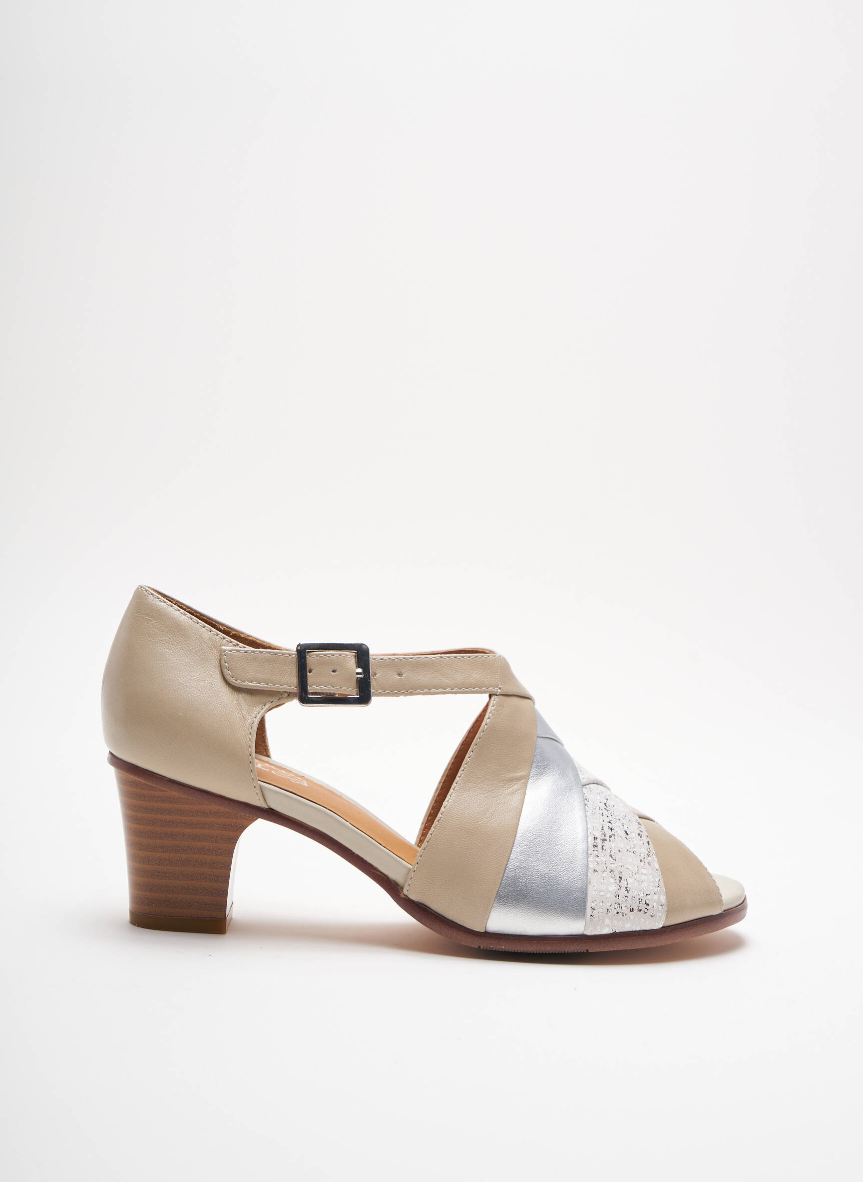 Regarde Le Ciel Sandales Nu Pieds Femme couleur beige