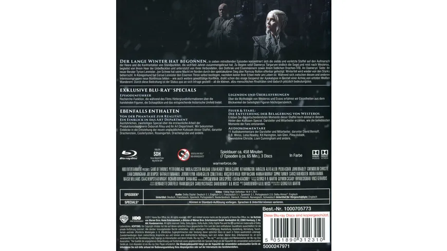Game of Thrones - Staffel 7  (Repack) [3 BRs]