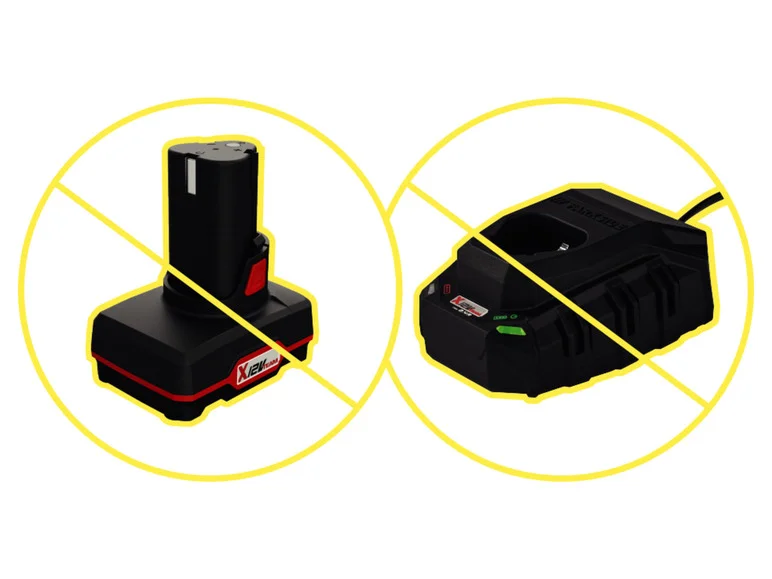 Esmerilhadeira angular sem fio PARKSIDE® PWSA 12 C2, 12V