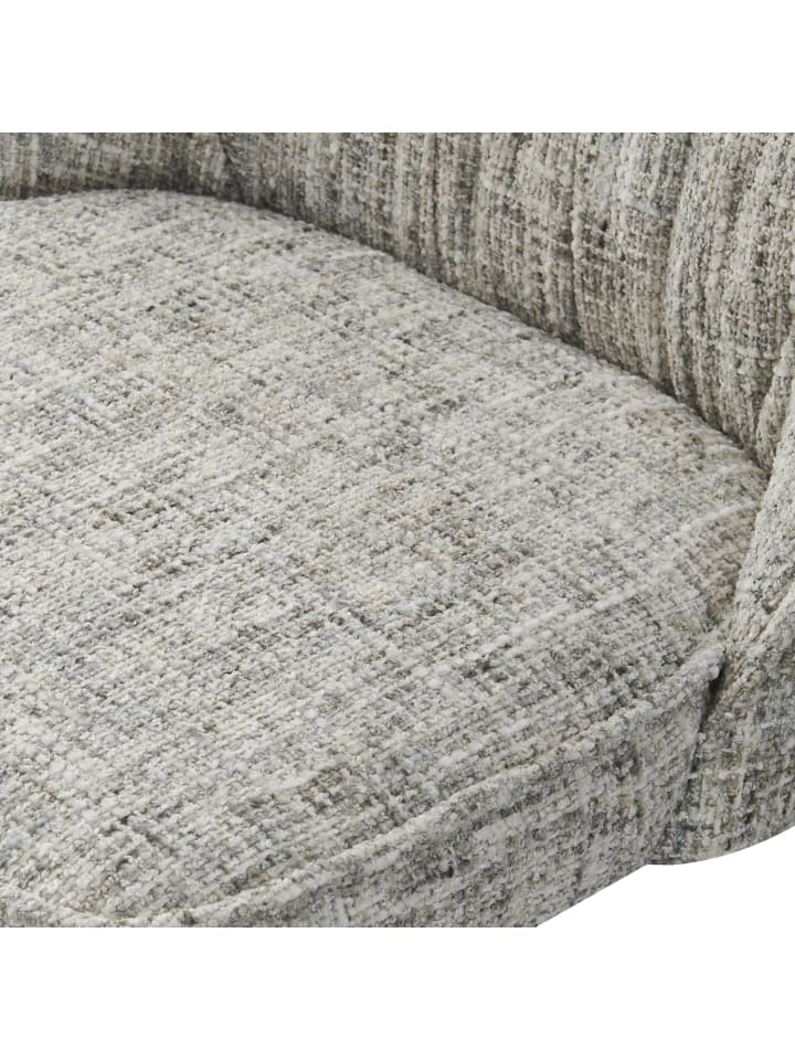 DUBI Möbel 2er-Set: Drehstuhl THOMAS-ZARA in Hellgrau - (B)49 x (H)84 x  (T)62 cm günstig kaufen onesize