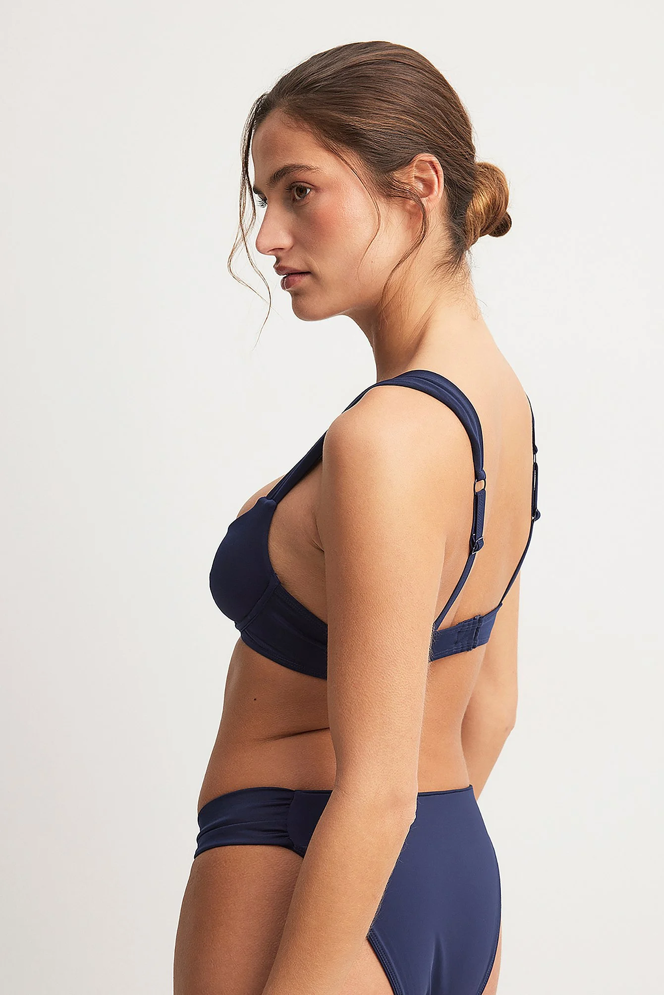 Geraffte Bikinihose