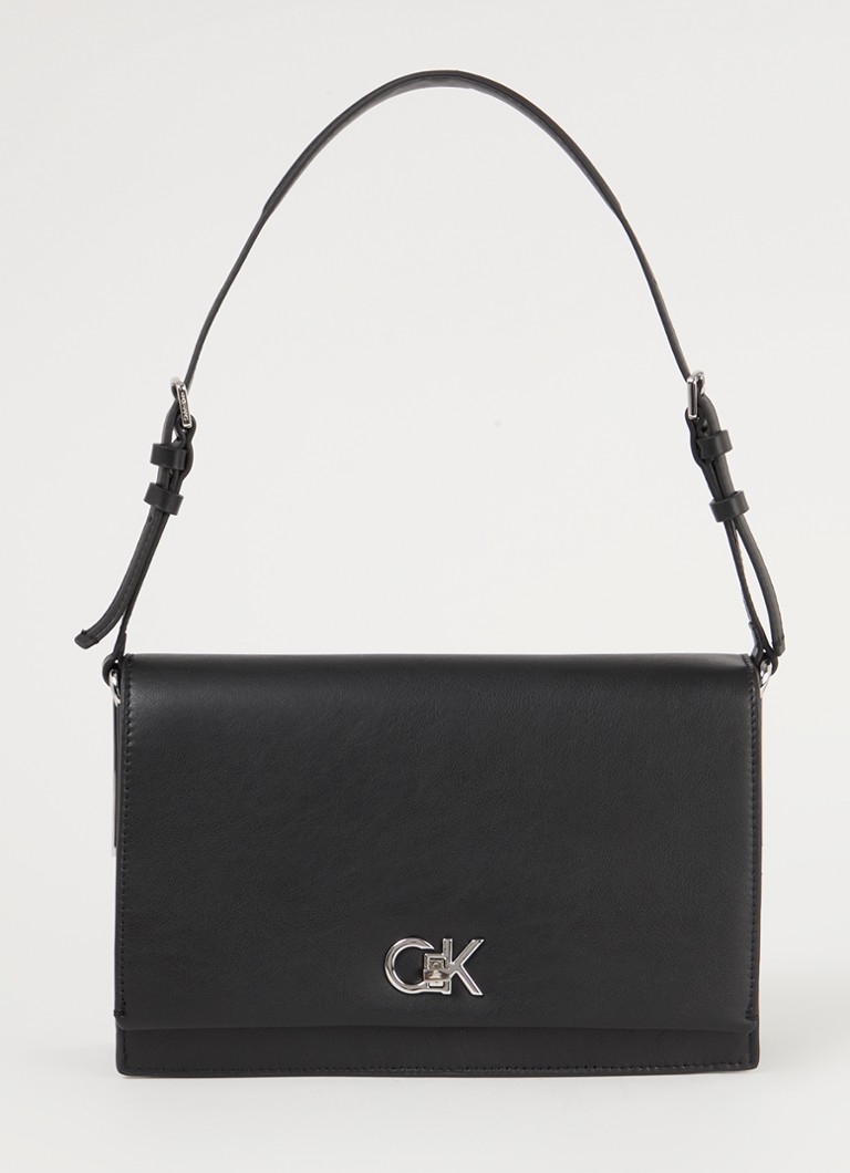 Calvin Klein  Elongated schoudertas met verstelbare schouderriem