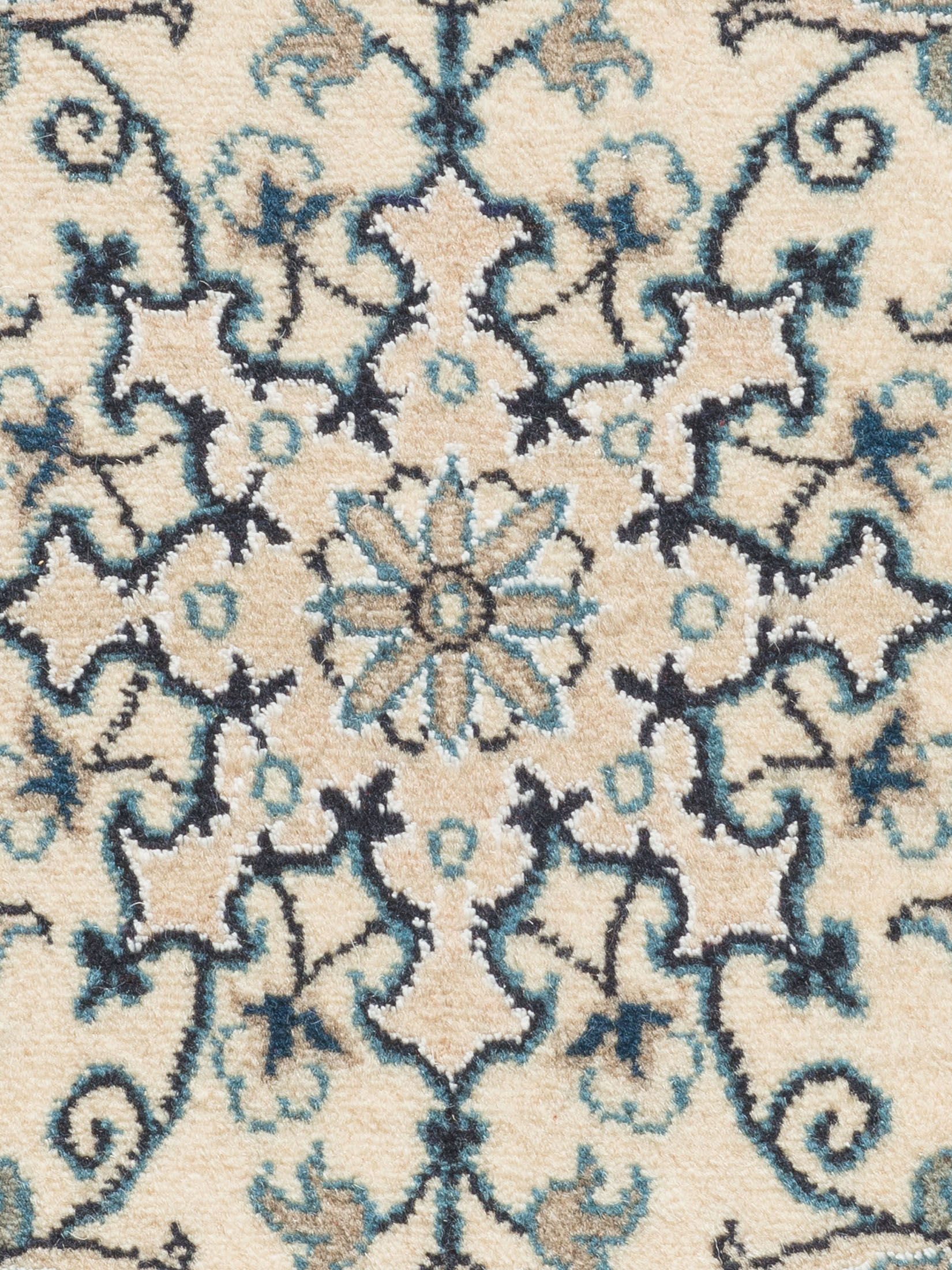 Kaschmar Nain 12 Lah ca. 60 x 90 cm, Unikat / Einzelstück