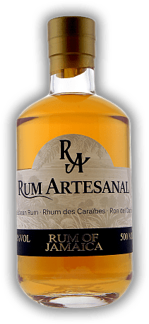 Rum Artesanal Rum of Jamaika Rum Artesanal Rum of Jamaika  0,5	 Liter - Vol 40%