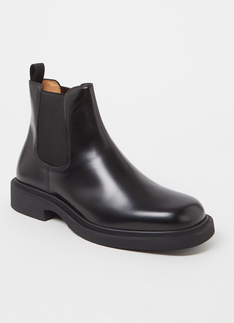 Ghete Chelsea Sandro din piele