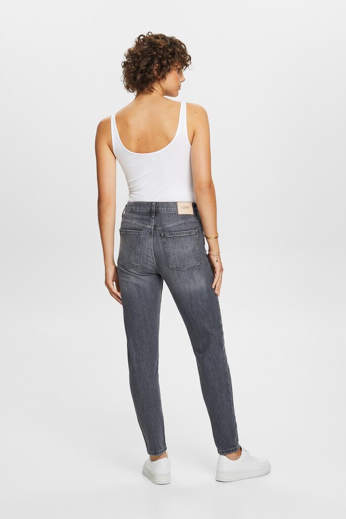 Klassische Retro-Jeans mit hohem Bund