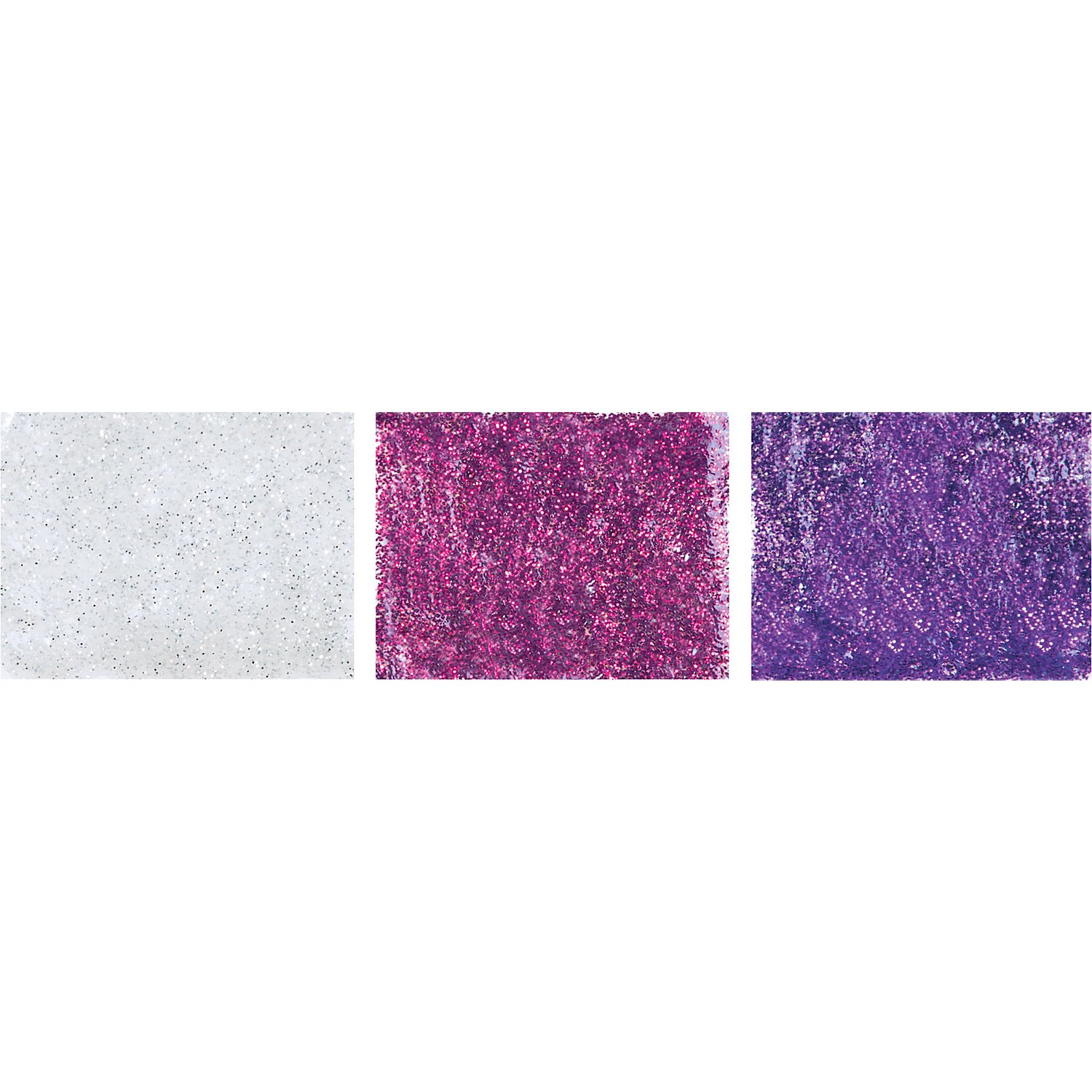 buttinette Glitterliner, diamant-pink-lila, 3x 28 ml
