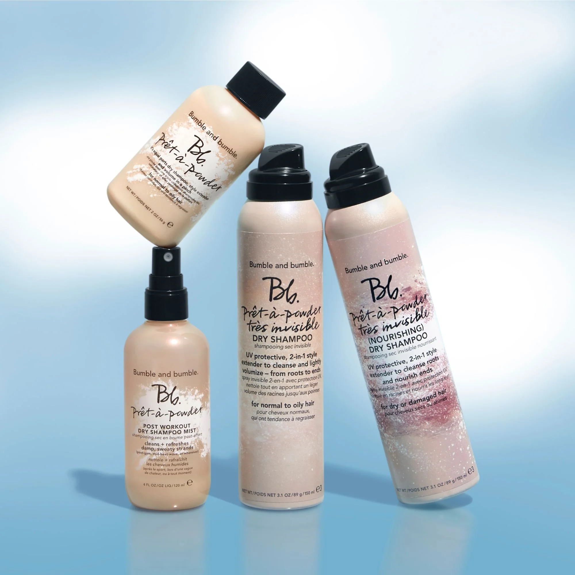 Prêt-à-powder Prêt-à-powder - Polvo para el cabello, Champú seco