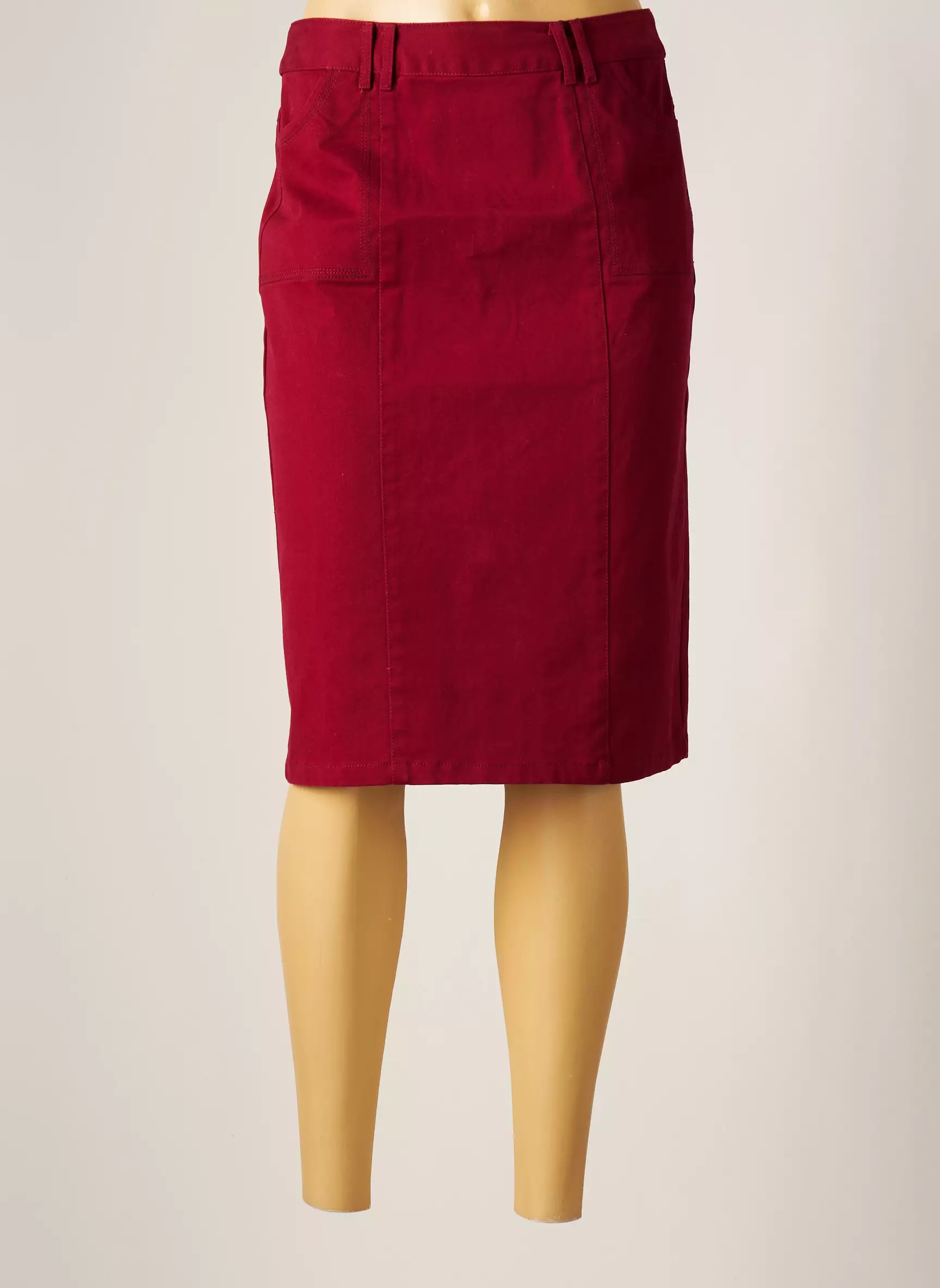 Agathe   Louise Jupes Mi Longues Femme couleur rouge