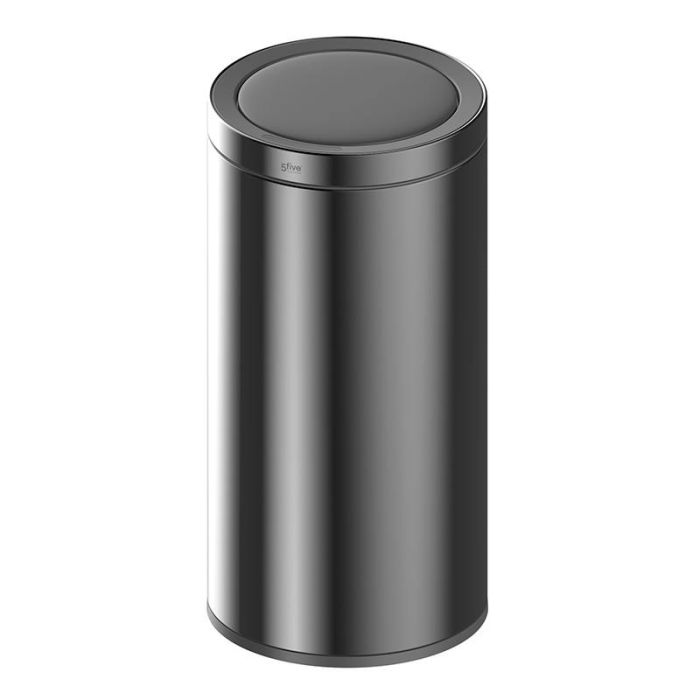 Coș de gunoi metalic cu senzor 40L Carbon - Metal