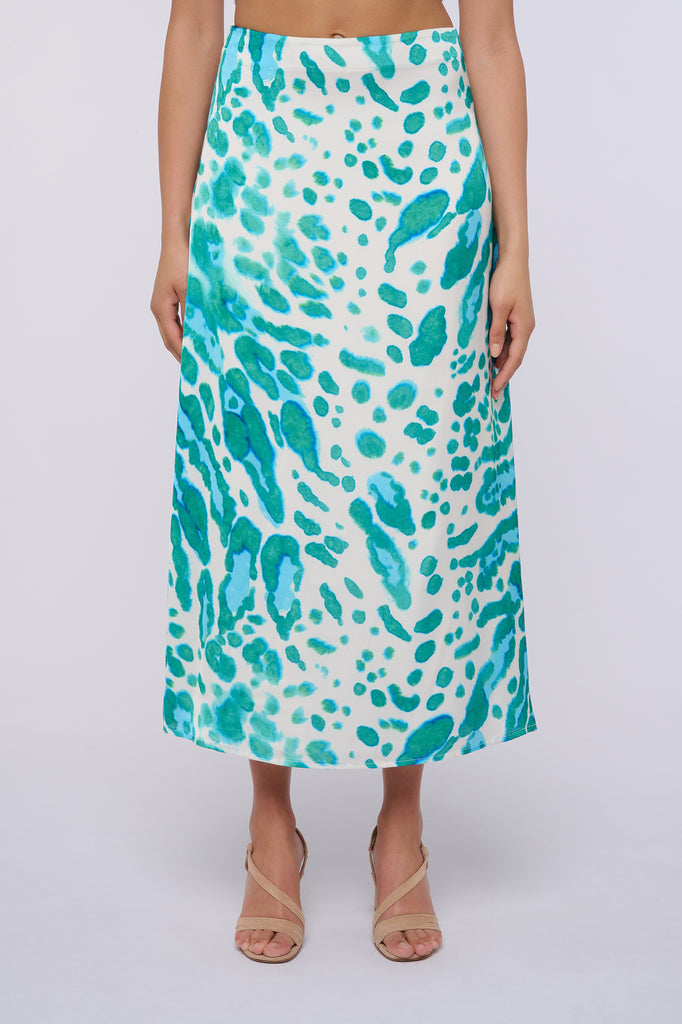 Jupe Midi Jodie Taille haute