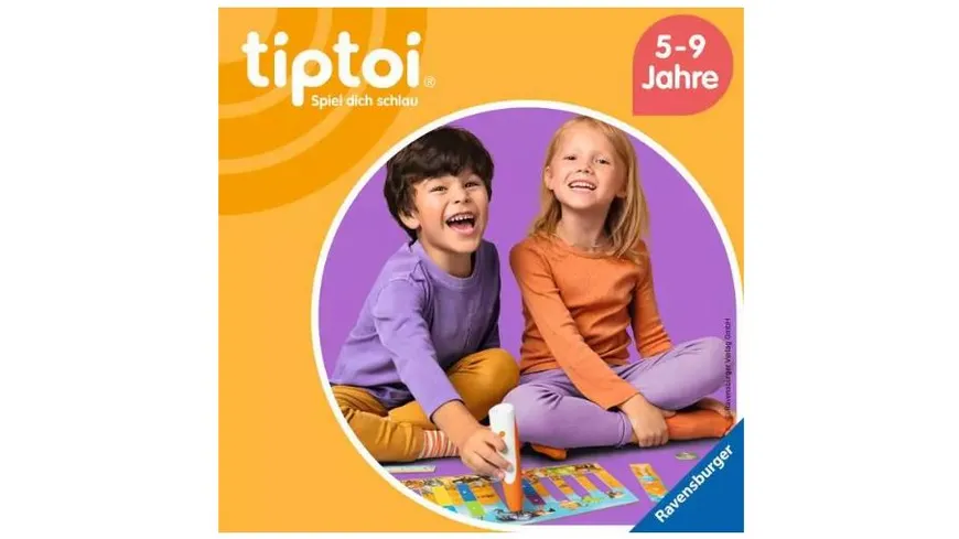 Ravensburger tiptoi - Sicher durch den Straßenverkehr - Lernspiel ab 5 Jahren