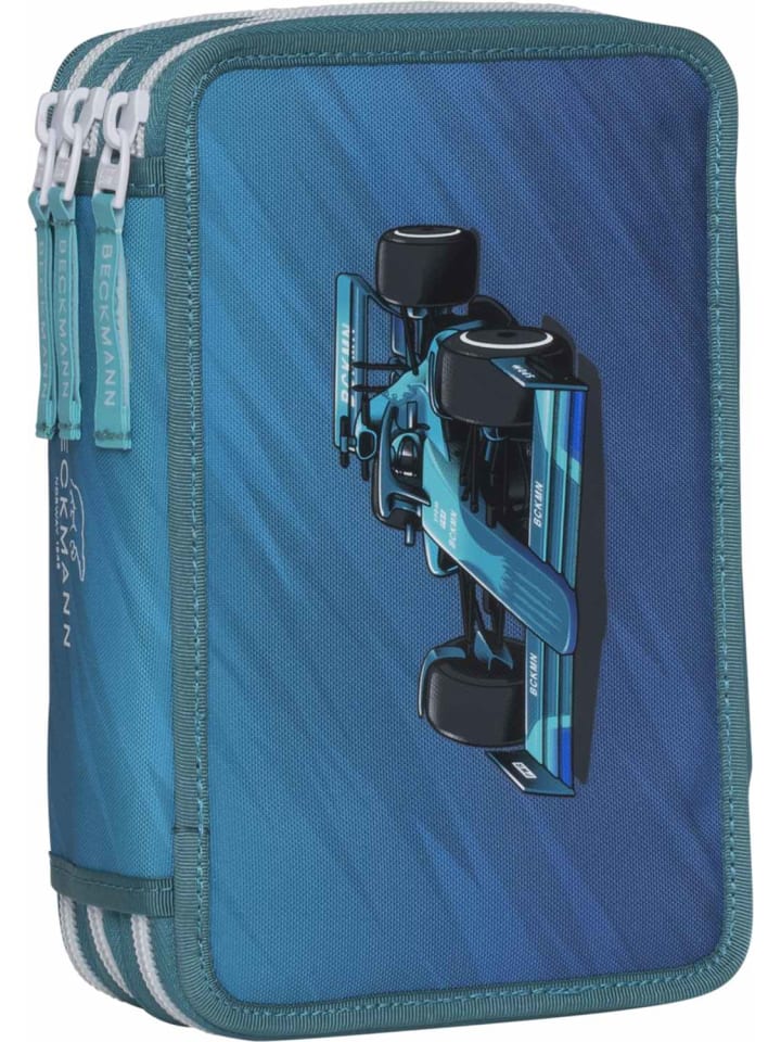 BECKMANN Beckmann 3-Fächrige Federmappe Racing günstig kaufen onesize