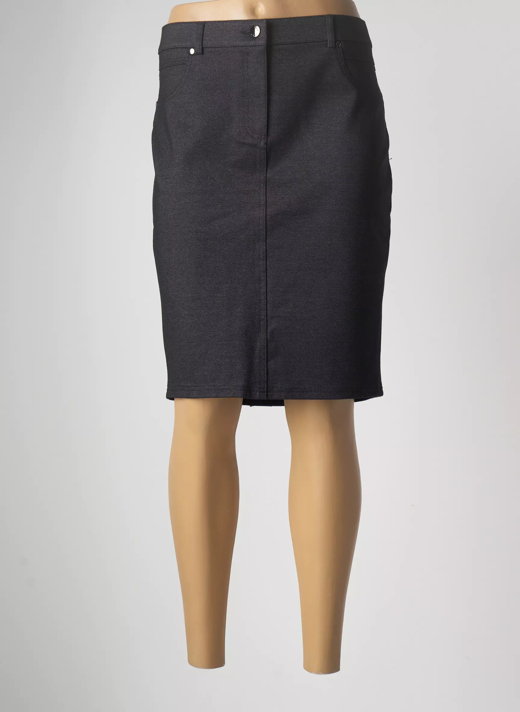 Lcdn Jupes Mi Longues Femme couleur gris