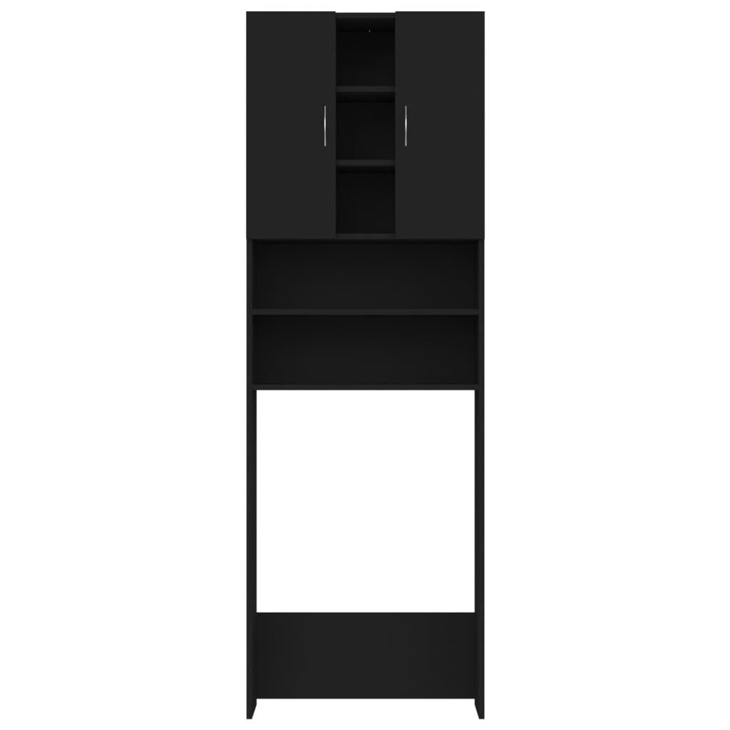 vidaXL Waschmaschinenumbauschrank Waschmaschinenschrank Weiß 64x25,5x190 cm Holzwerkstoff