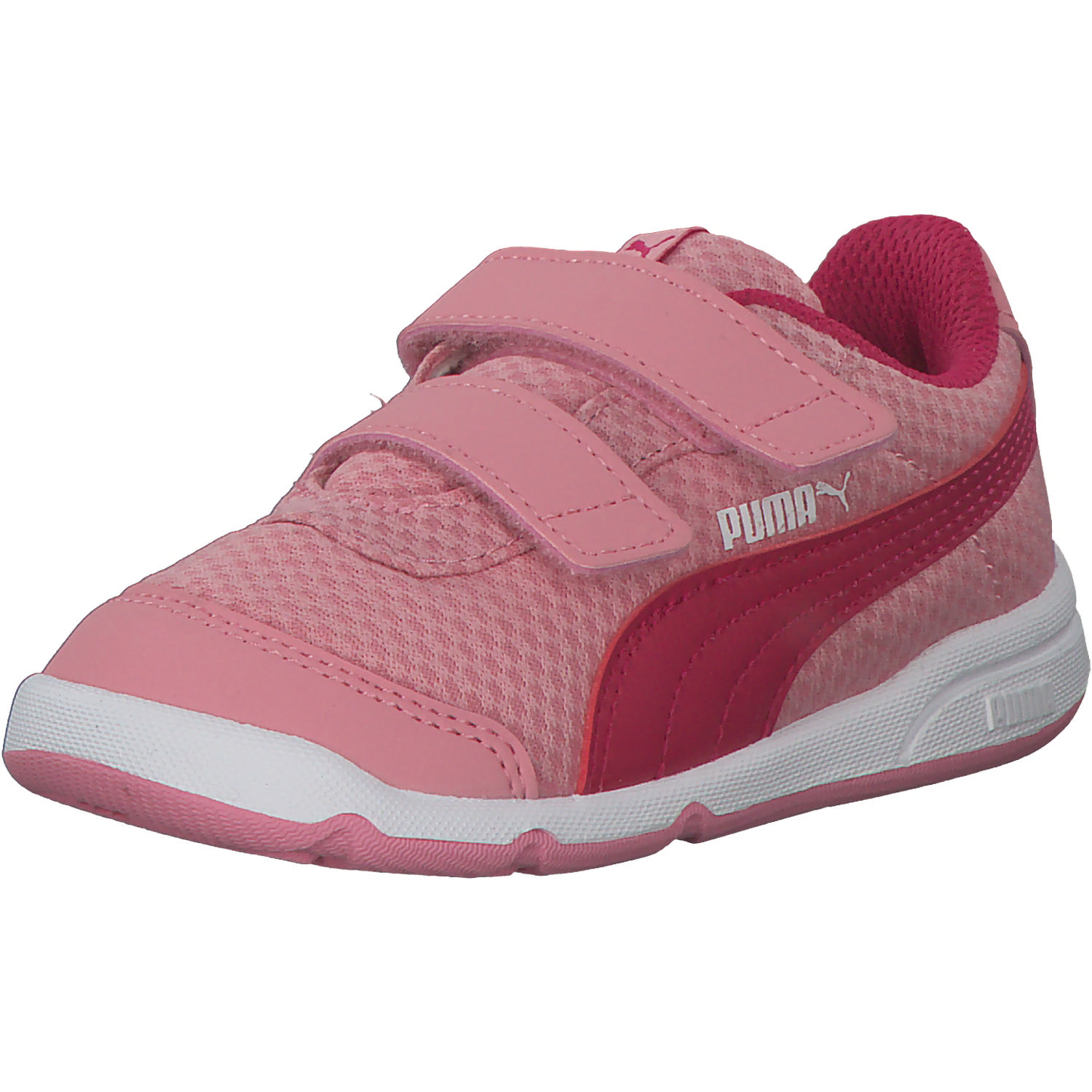 Puma Stepfleex 2 Mesh 19525, Sneakers Low, Kinder, Rosa (Peony/Bright Rose)