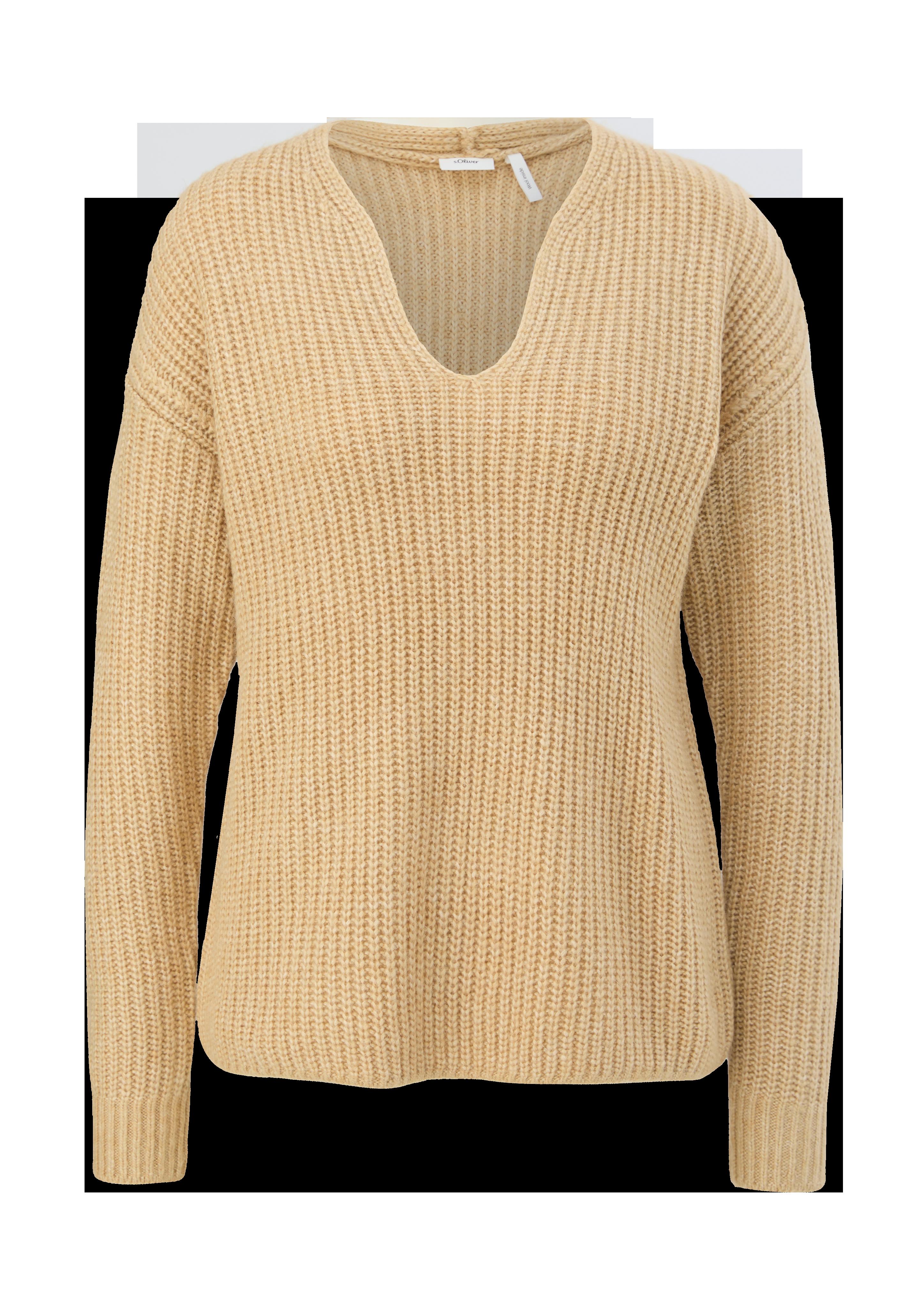 Strickpullover aus Alpakamix mit Wolle  2118802-8325