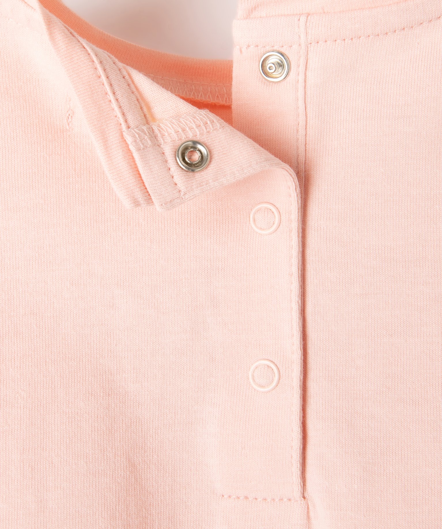 Tee-shirt bébé fille à manches 3/4 et taille élastiquée rose | GEMO