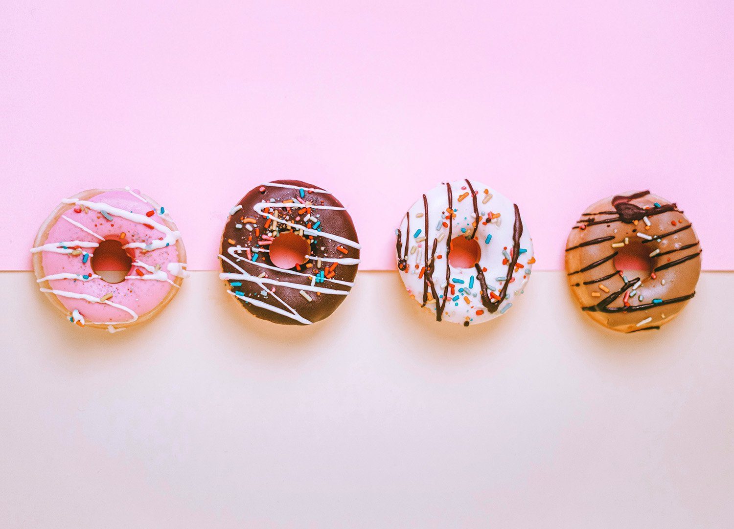 PRECORN Donutform Lebensmittelechte Silikon Donut Form Backen Antihaft faltbar Backform, (2-tlg)