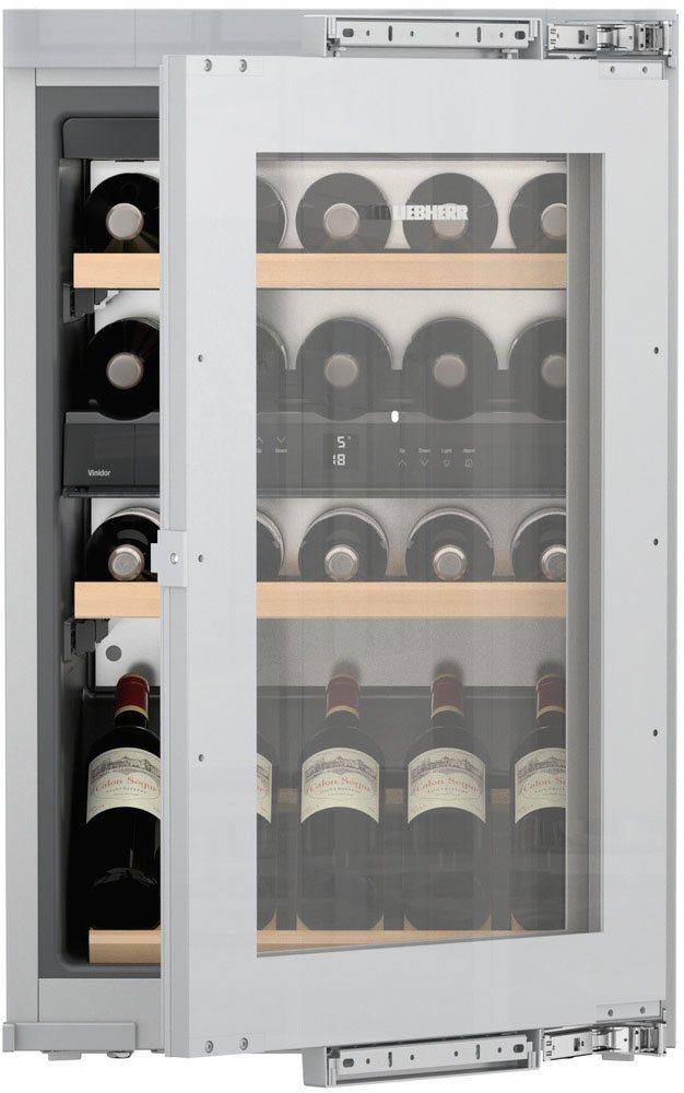 Liebherr Einbauweintemperierschrank EWTdf 1653 Vinidor, für 30 Standardflaschen á 0,75l,FreshAir-Aktivkohlefilter, Kindersicherung