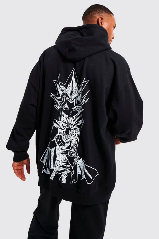 Oversize Hoodie mit lizenziertem Yu-gi-oh Print
