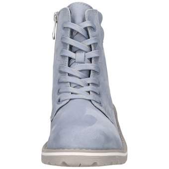 Marco Tozzi Schnür Boots in blau