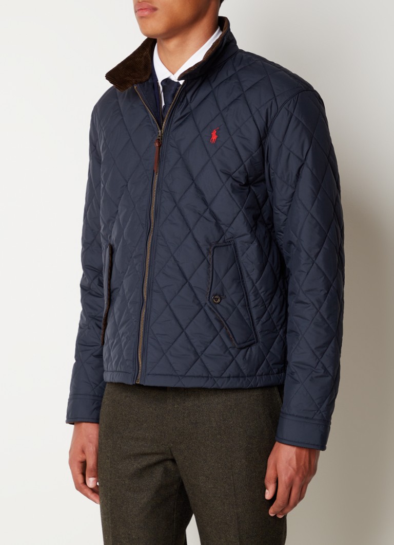 Ralph Lauren prošivena jakna s uzorkom prošivenog pokrivača