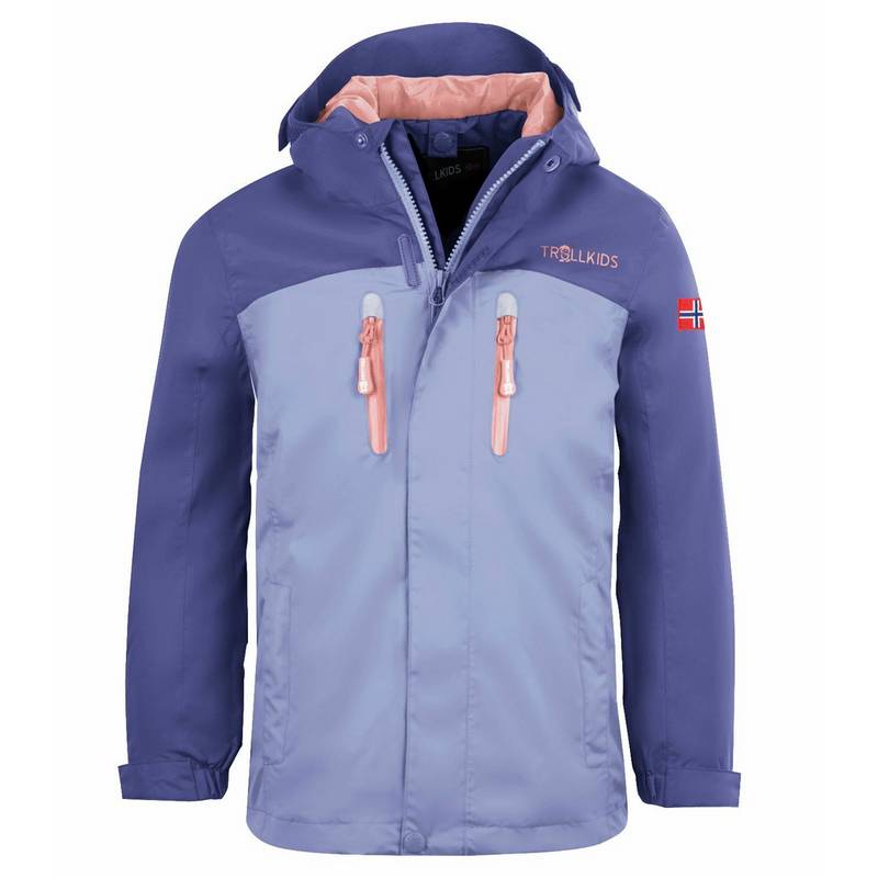 Trollkids Nusfjord Regenjacke Kinder