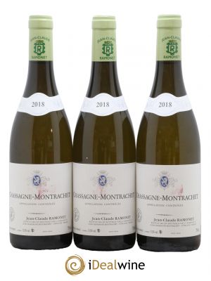 Chassagne-Montrachet Ramonet (Domaine)  2018 - Lot de 3 Bouteilles