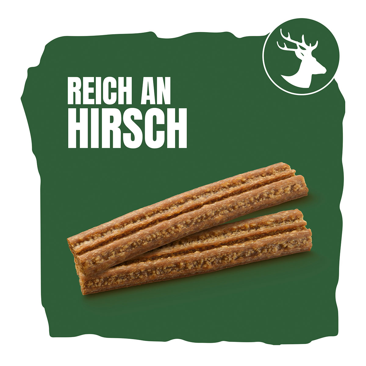 Purina AdVENTuROS Strips, Hundeleckerli fettarm mit Hirschgeschmack