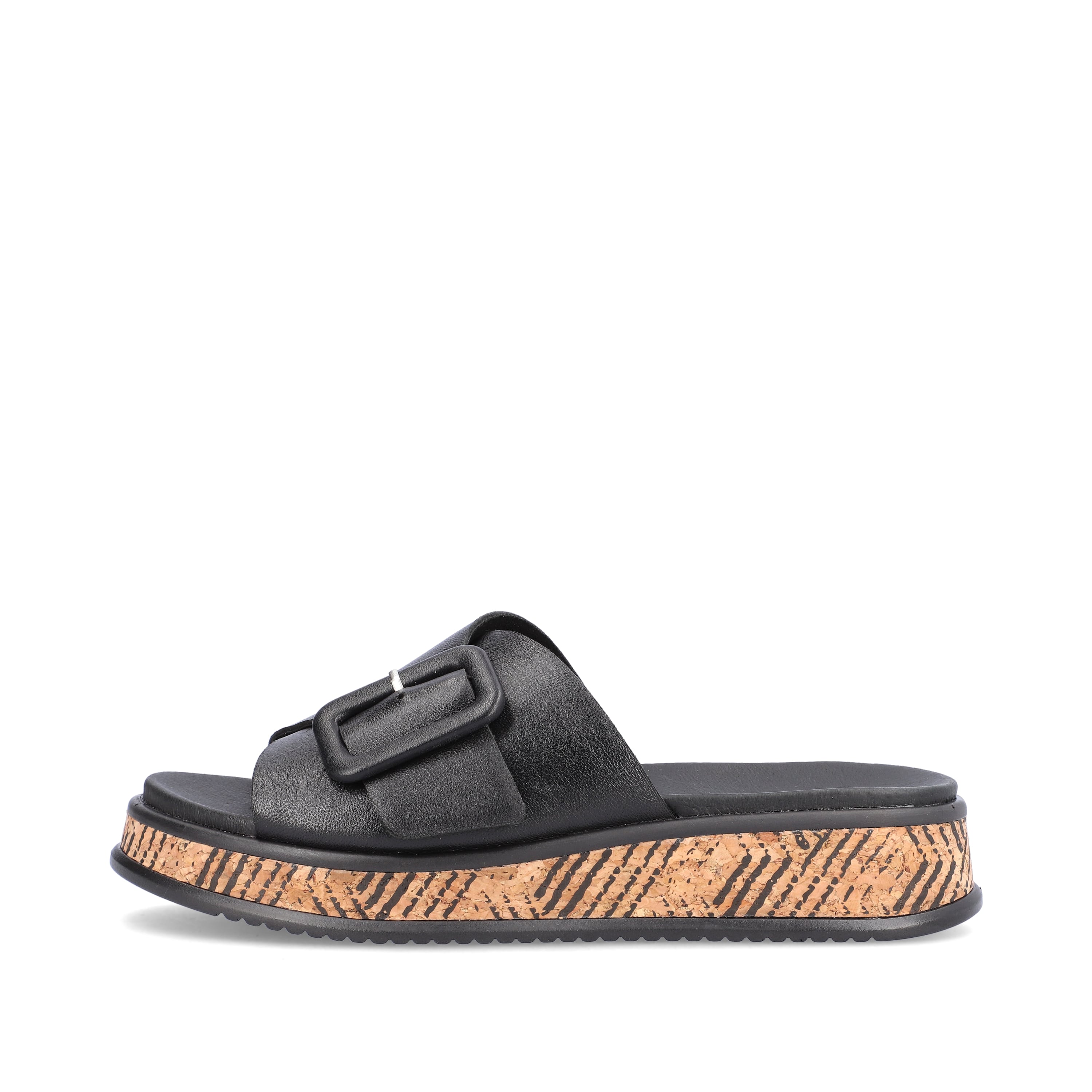 Rieker Damen Pantoletten night black