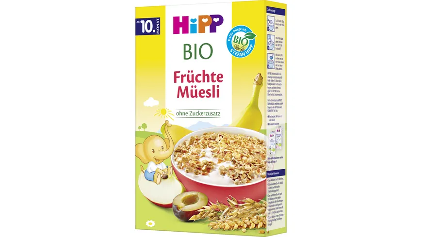 HiPP Bio-Müesli: Früchte-Müesli 200 g