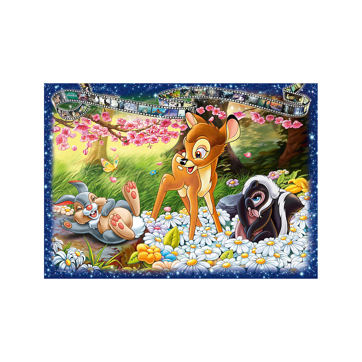 Puzzle 1000 Teile, 70x50 cm, Walt   Bambi