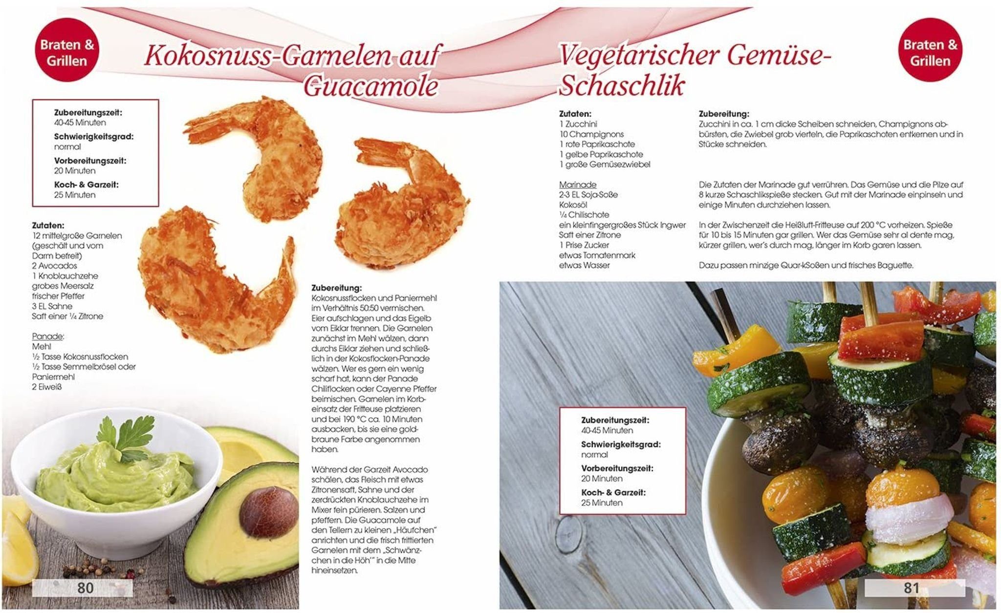 GOURMETmaxx Notizbuch Heißluftfritteuse, Rezeptbuch Heiße Rezepte nahezu ohne Fett.